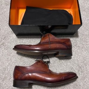 Men’s magnanni dress shoes size 8.5 us